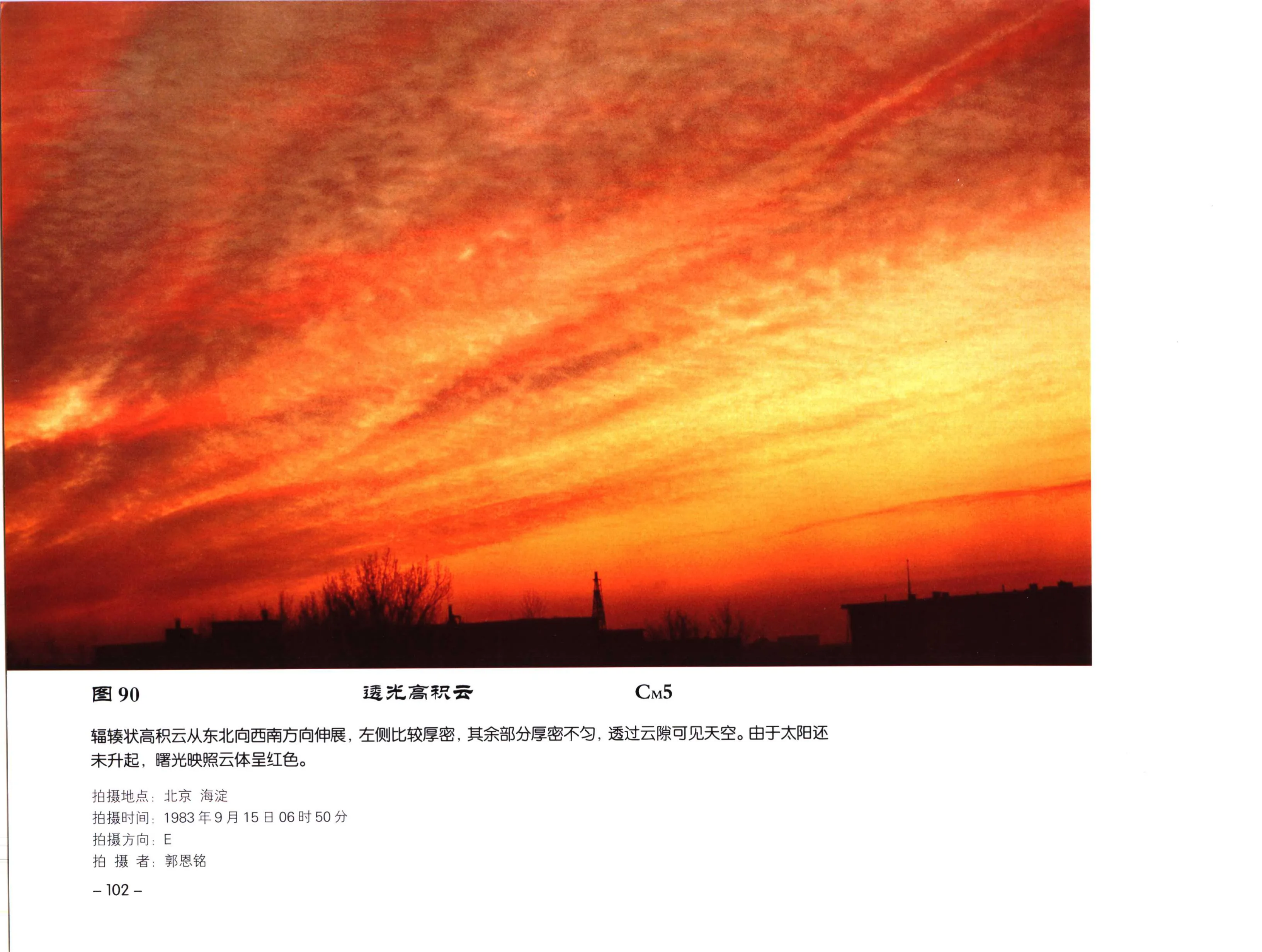 图 90:透光高积云
