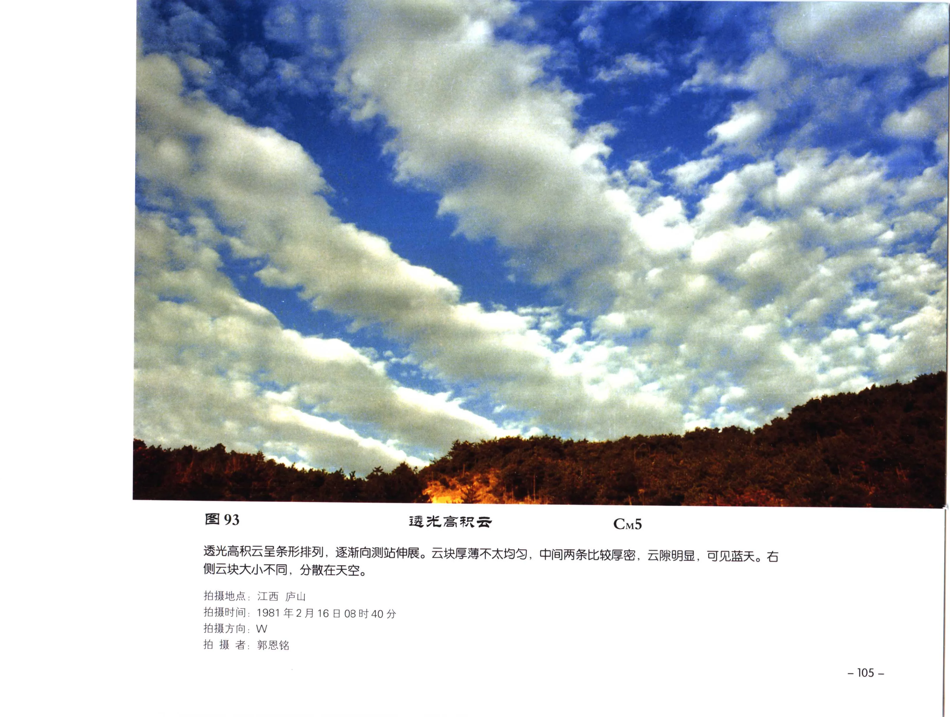图 93:透光高积云